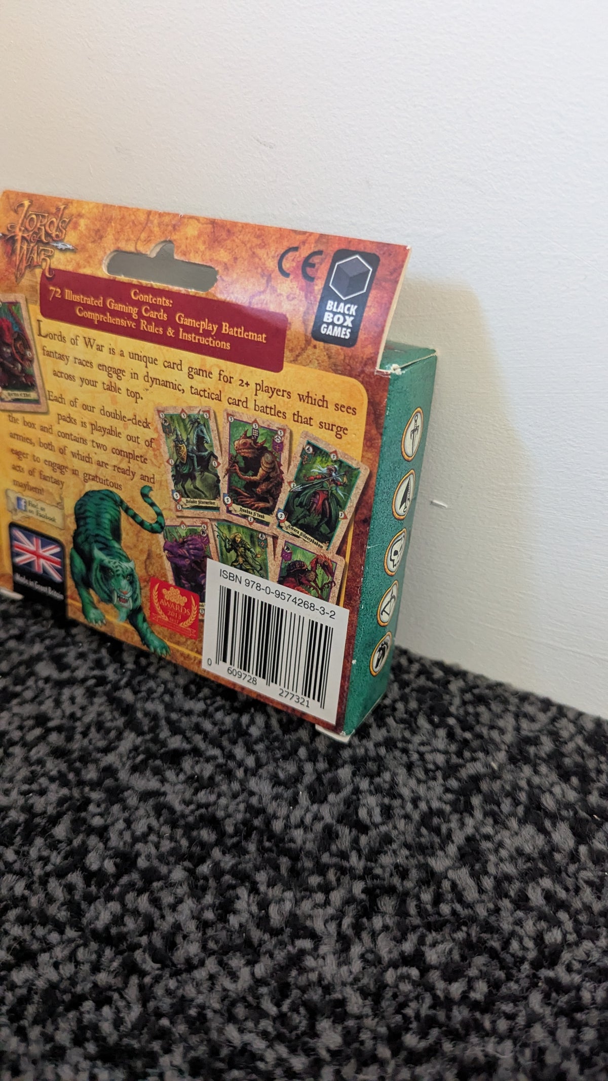 Lords of War: Elves versus Lizardmen Gaming Cards