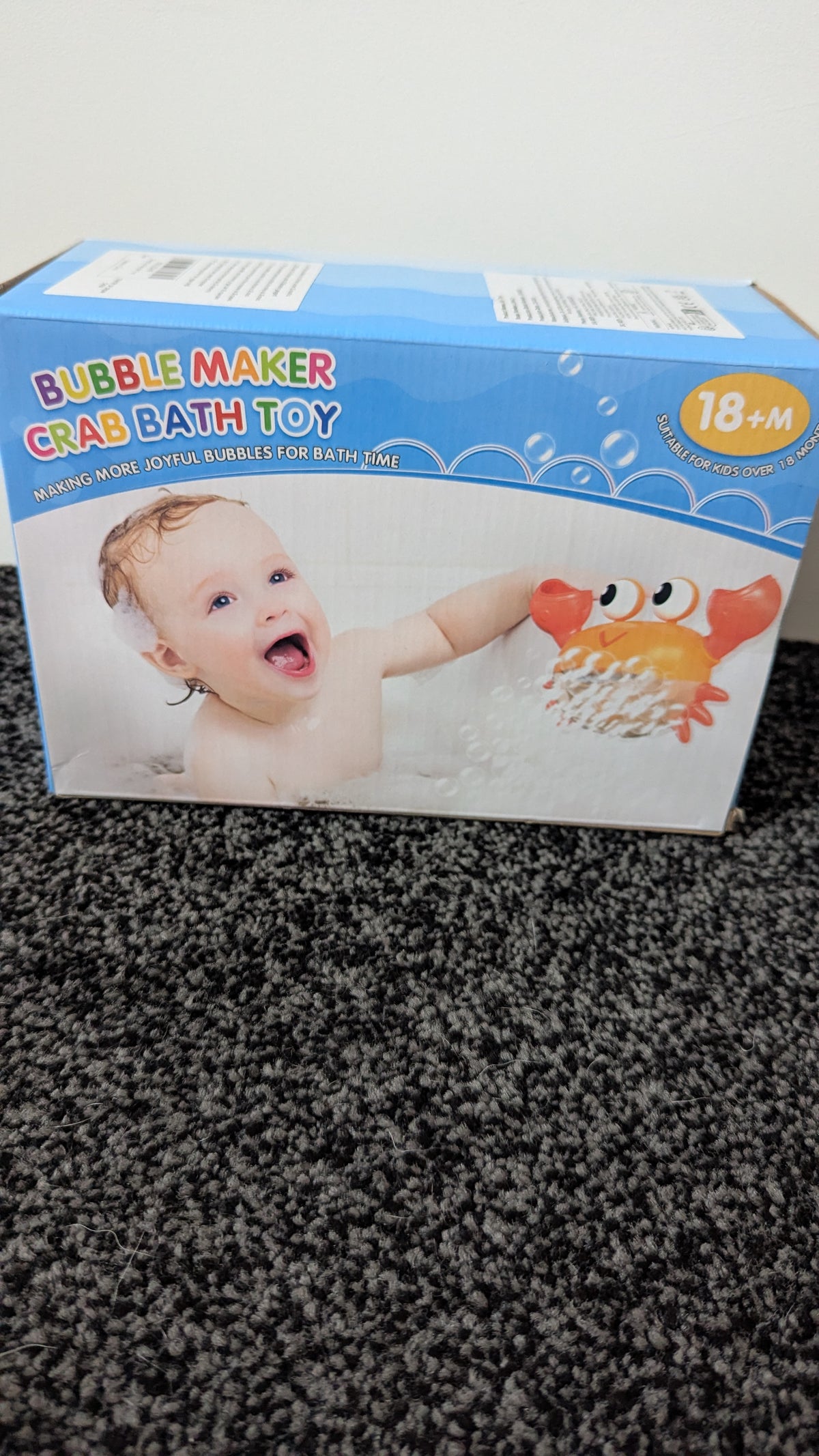 Bubble Maker Crab Bath Toy