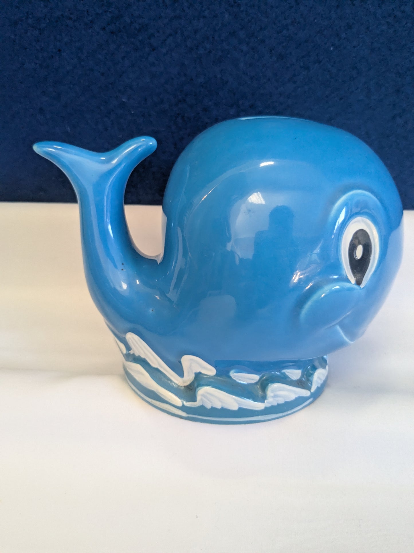 Co-operative Bank Blue Happy Whale Piggy Bank
