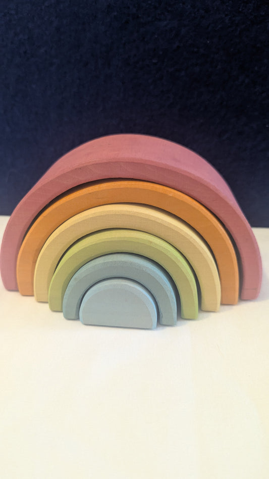 Grimm's Wooden Rainbow Stacker
