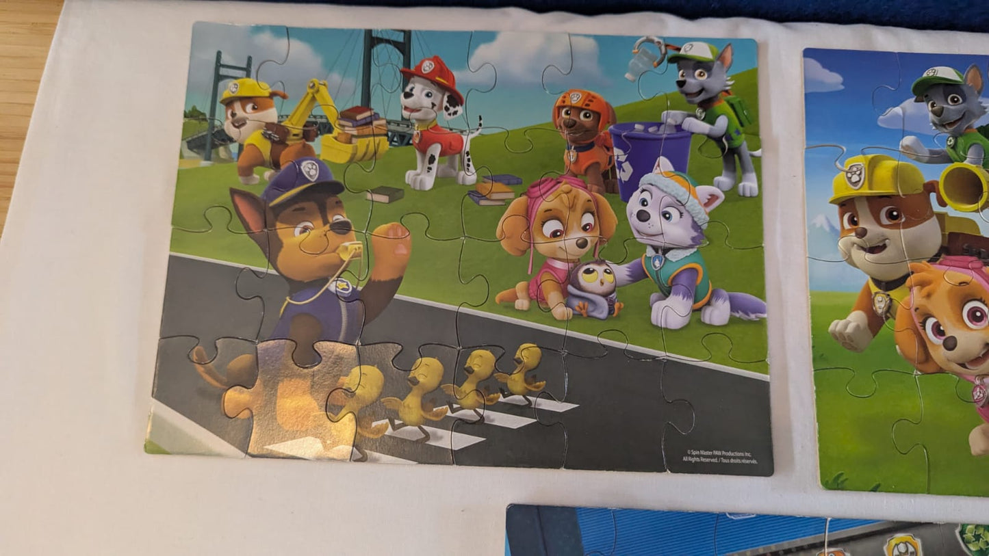 Paw Patrol 3 in 1 Puzzle