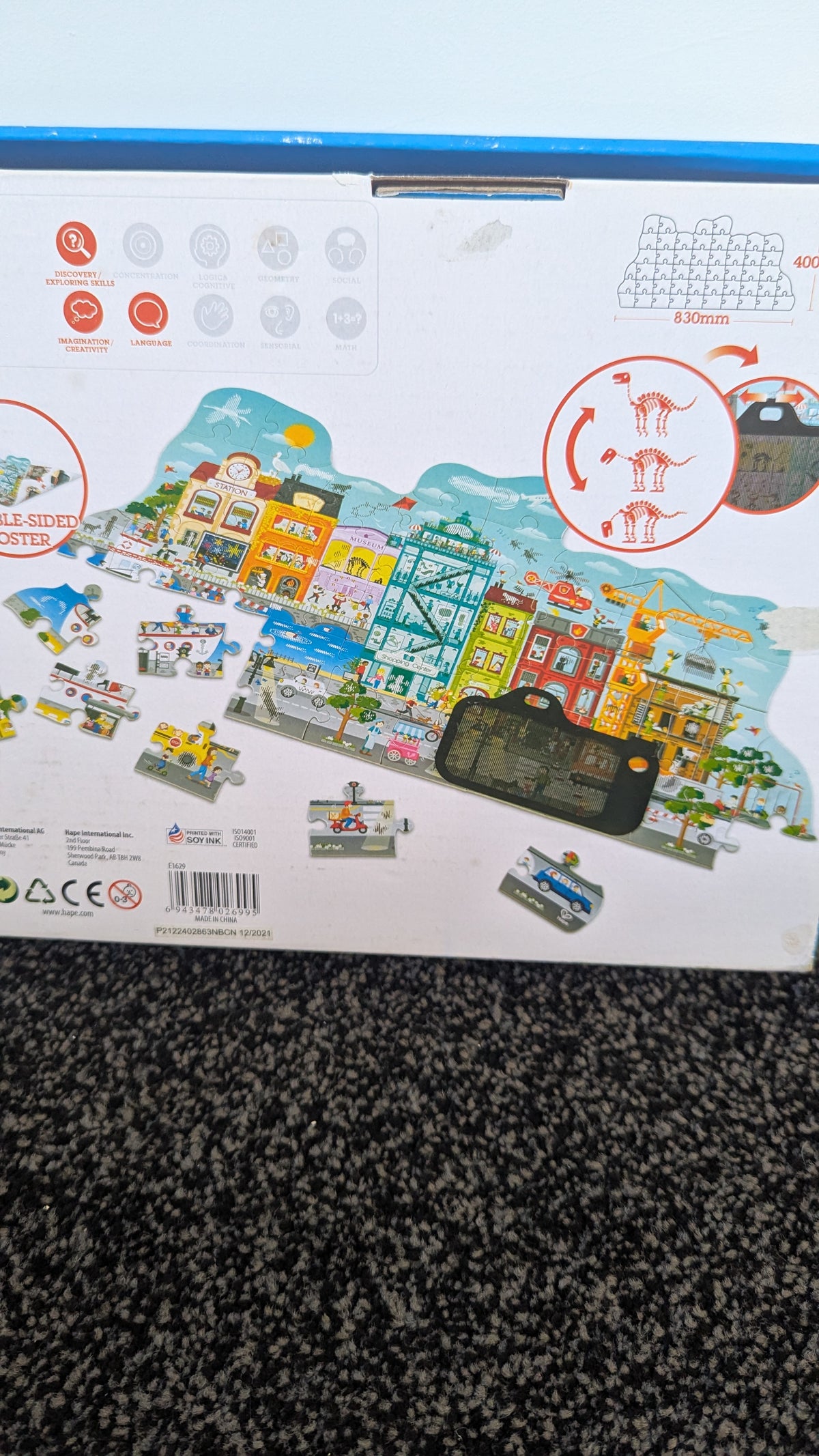 Animated City Puzzle 50 pcs