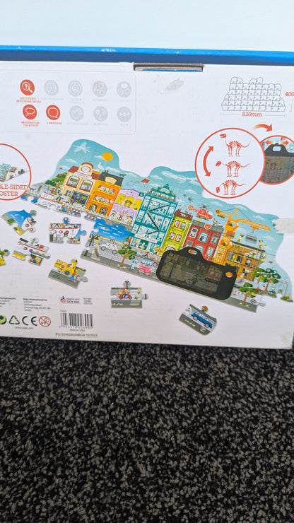 Animated City Puzzle 50 pcs
