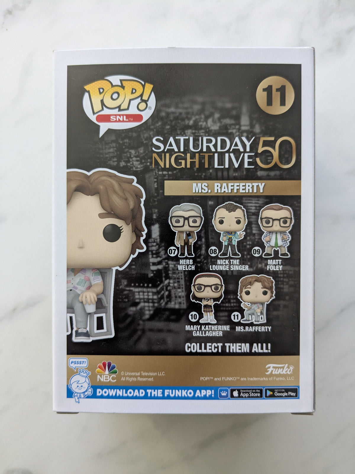 Funko Pops! #11 Saturday Night Live 50 Ms. Rafferty