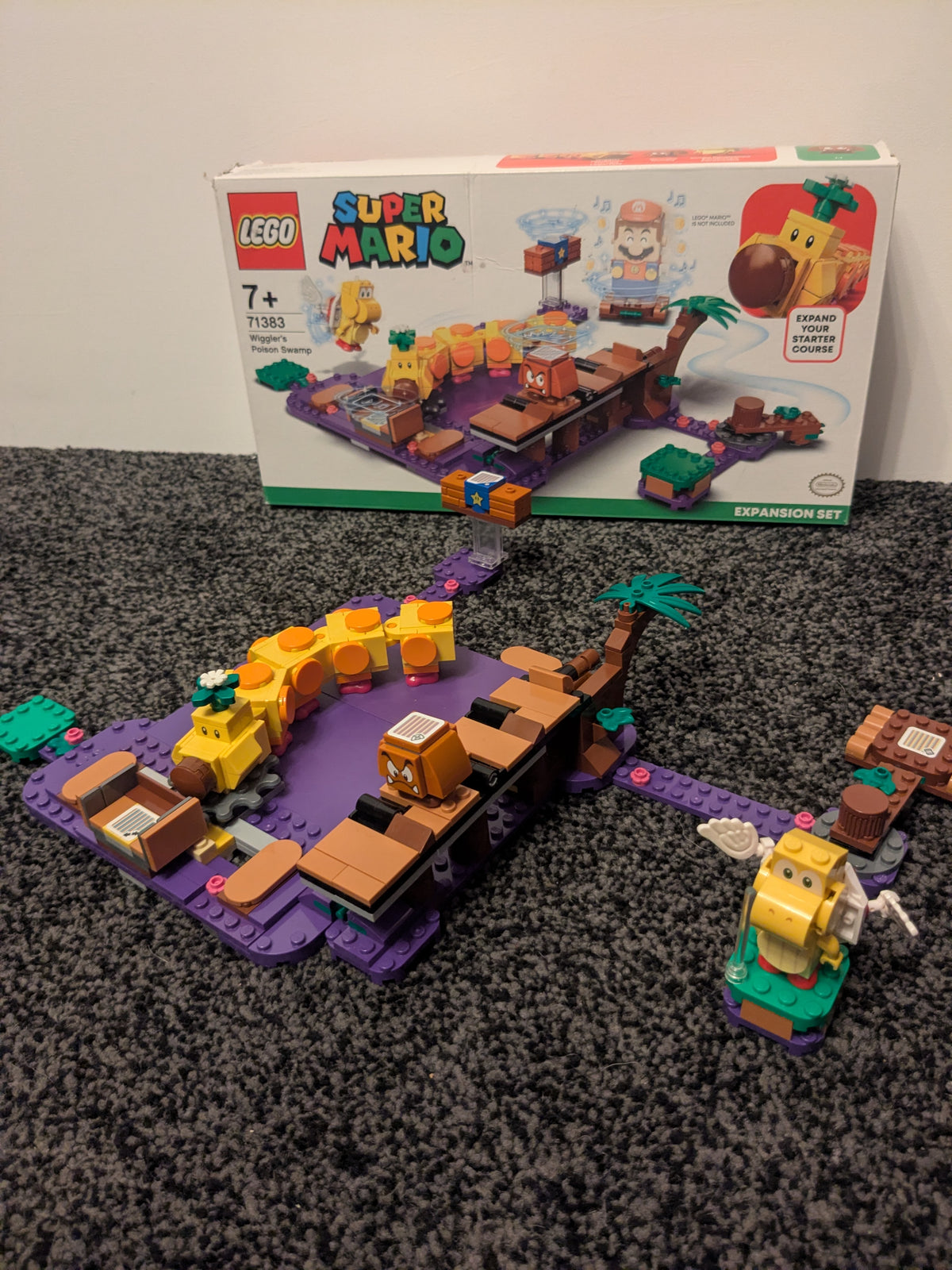 Lego Super Mario 71383 Wiggler's Poison Swamp Expansion Set