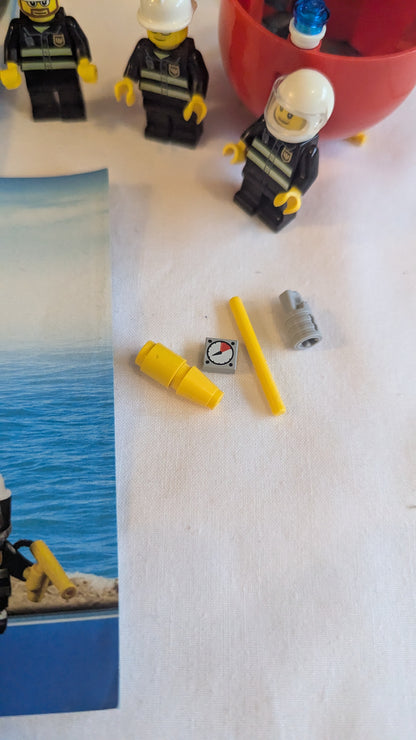 Lego City 7206 Fire Helicopter & Jeep