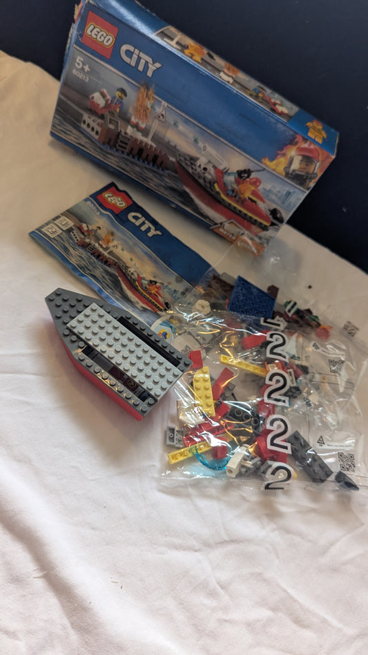 60213 LEGO City Dock Side Fire