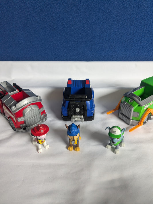 Paw Patrol 3 Vehicle Bundle