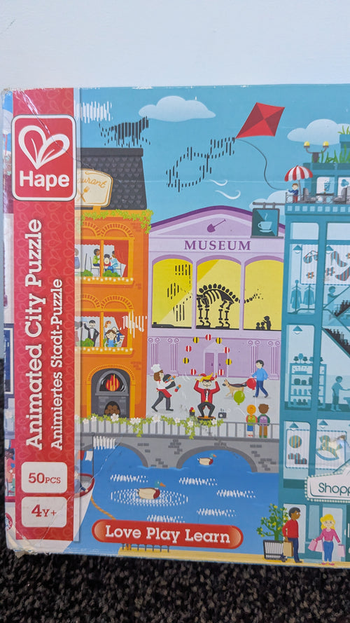 Animated City Puzzle 50 pcs
