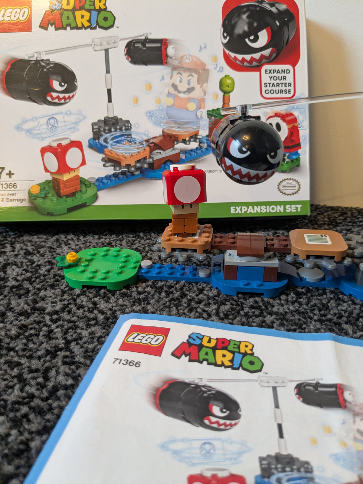 Lego Super Mario 71366 Boomer Bill Barrage Expansion Set