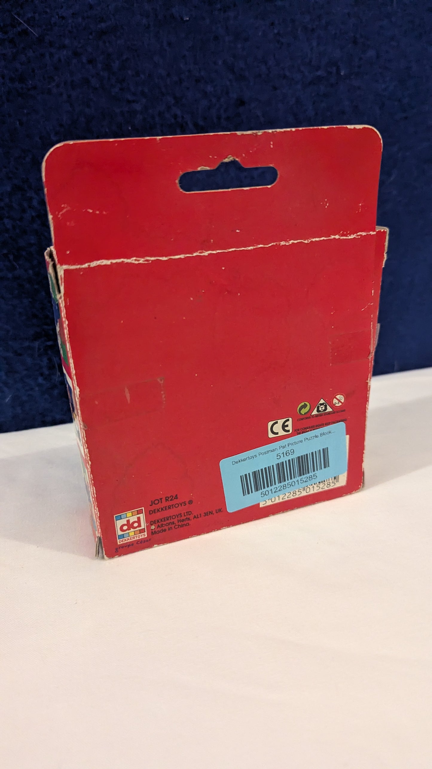 Dekkertoys Postman Pat Picture Puzzle Blocks c.1997