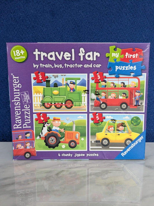 Ravensburger Travel Far 4 Chunky Jigsaw Puzzles