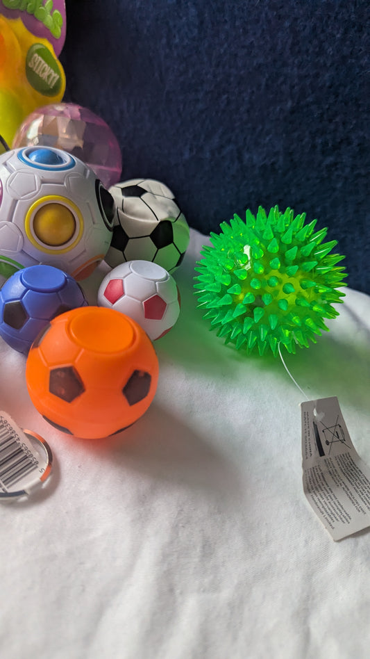 Sensory fidget ball bundle