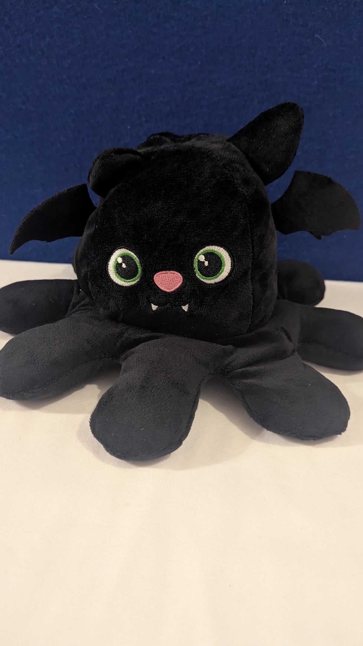 2 in 1 Reversible Octopus Sensory  Plush Vampire/Bat
