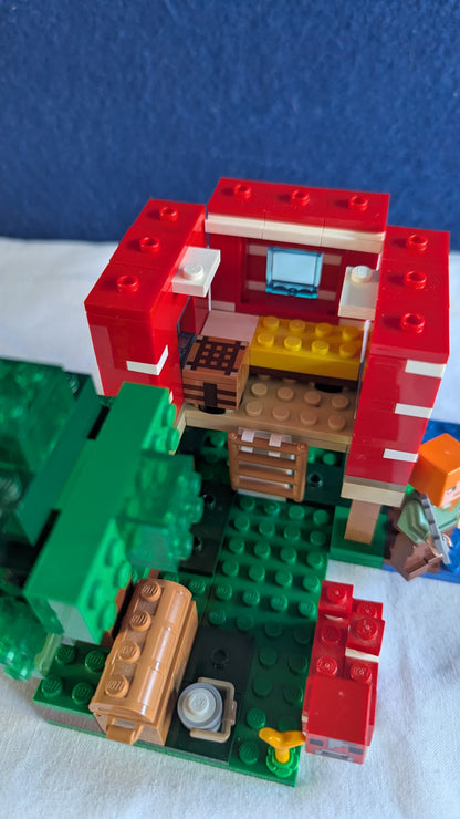 Lego Minecraft 21179 The Mushroom House