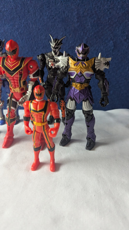 Bandai Power Rangers Figure Bundle (c. 2005-2007)