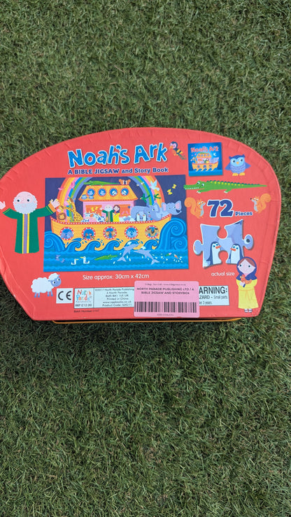 A bible jigsaw and story box