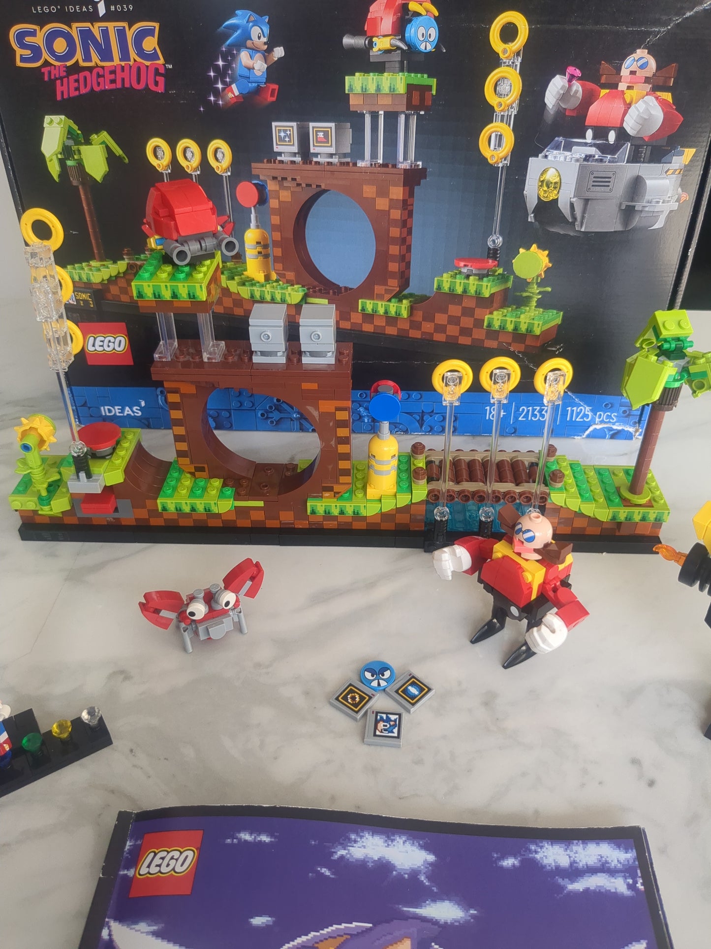 Lego Ideas 21331 Sonic The Hedgehog Green Hill Zone
