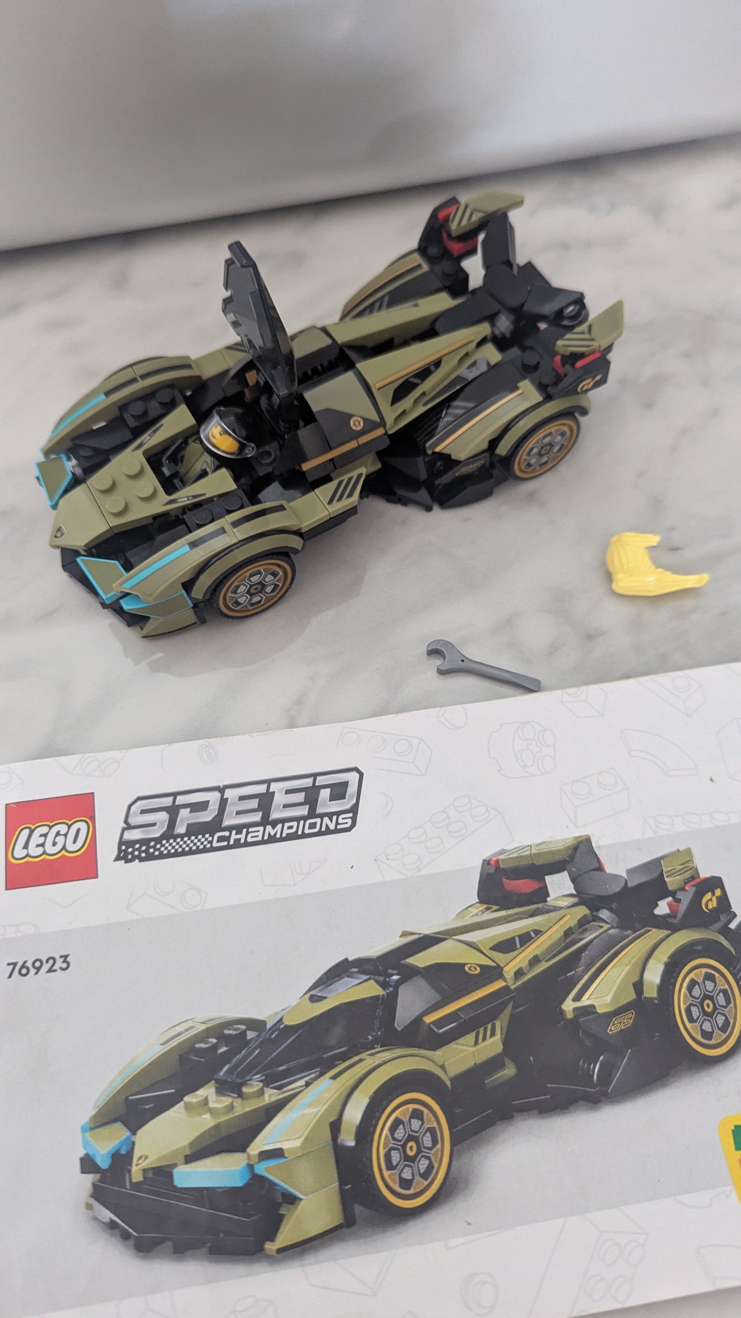 Lego Speed Champions 76923 Lamborghini Lambo V12 Vision GT
