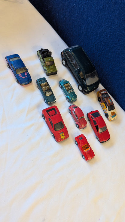 Bundle of toy cars