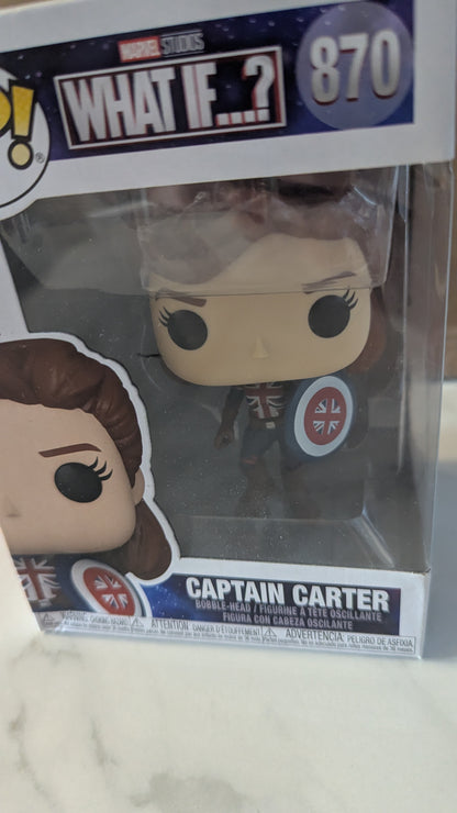 Funko Pops! 870 What If? Captain Carter