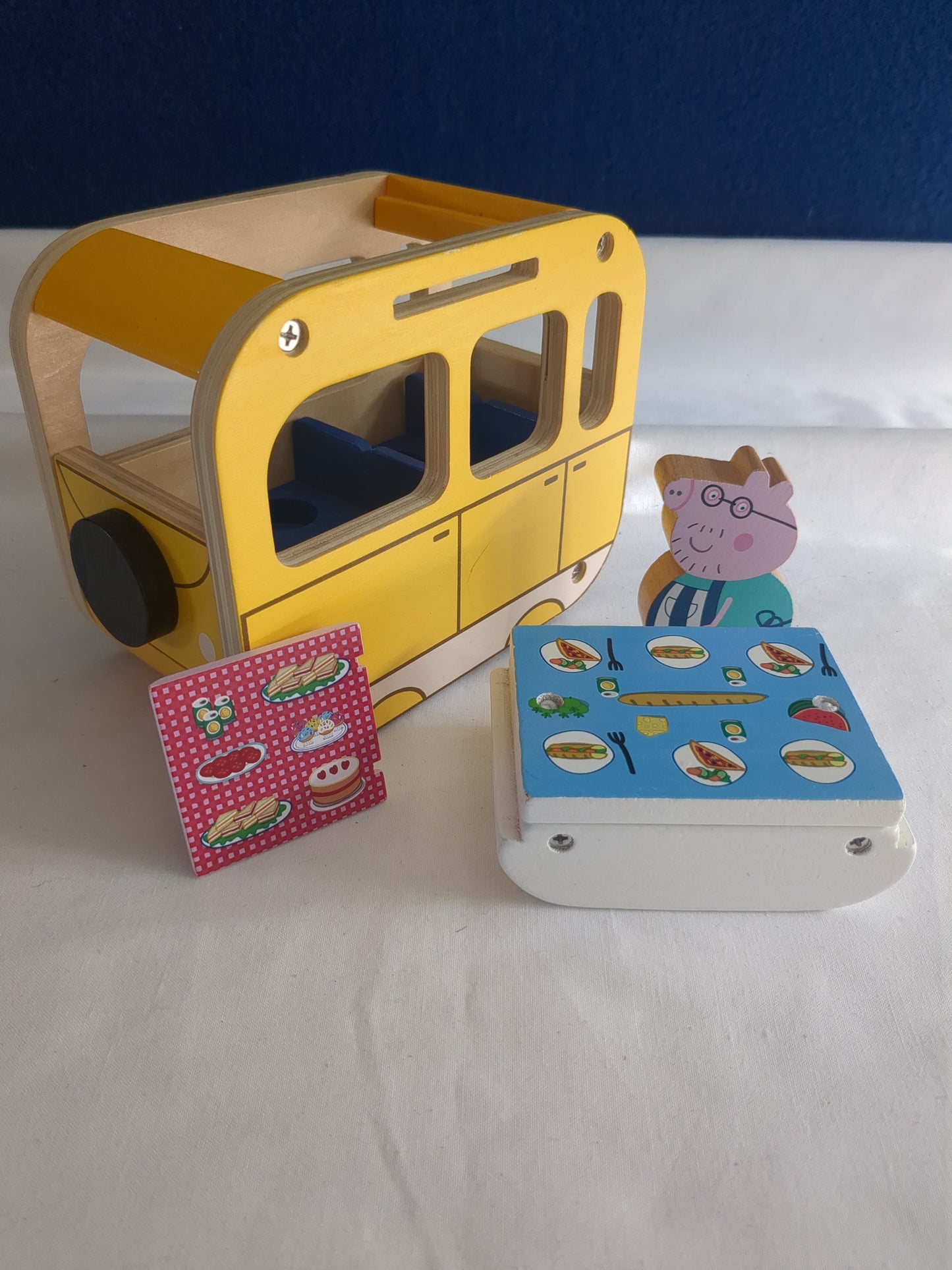 Camping-car en bois Peppa Pig