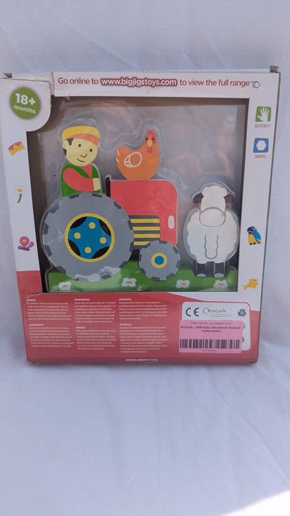 Vertical Magnetic Puzzle - Farm BJ674