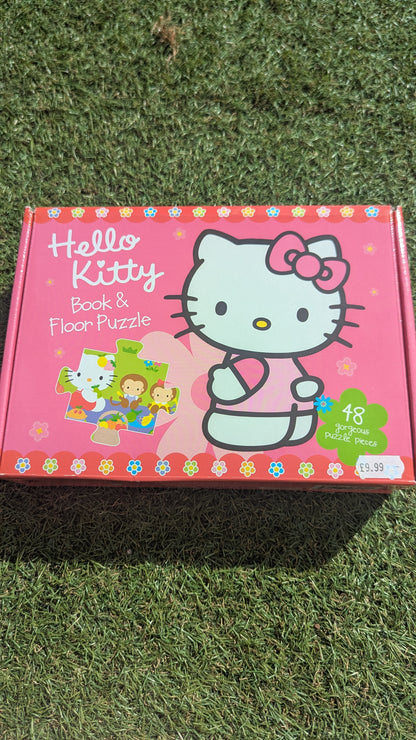 Hello Kitty Book & Floor Puzzle