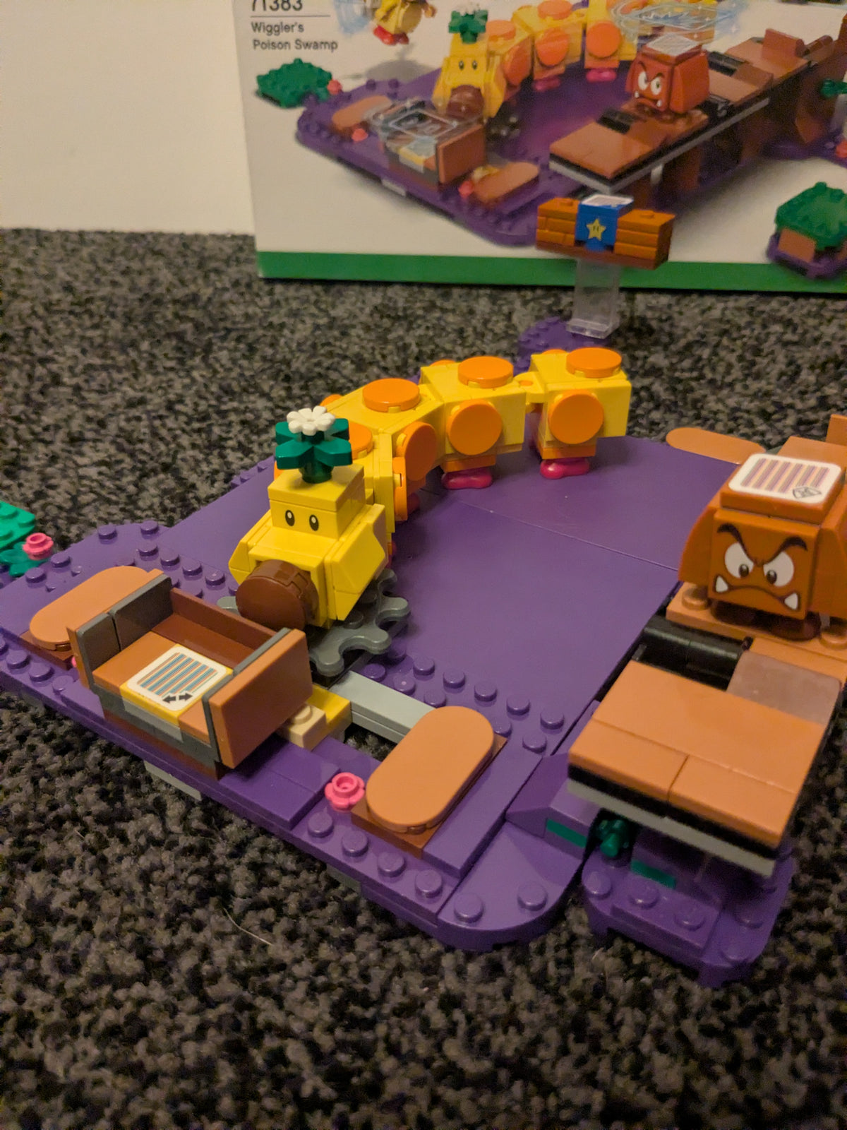 Lego Super Mario 71383 Wiggler's Poison Swamp Expansion Set