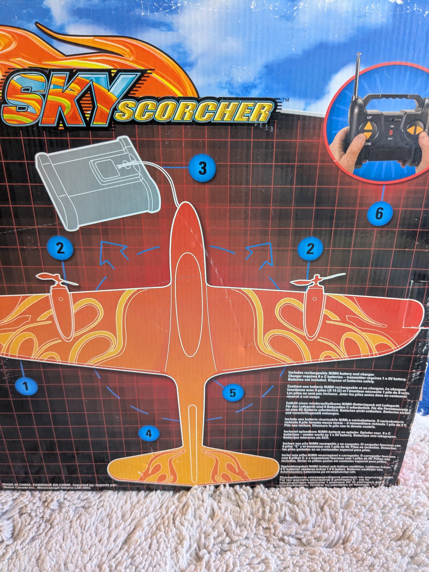 Tyco R/C Sky Scorcher Aircraft