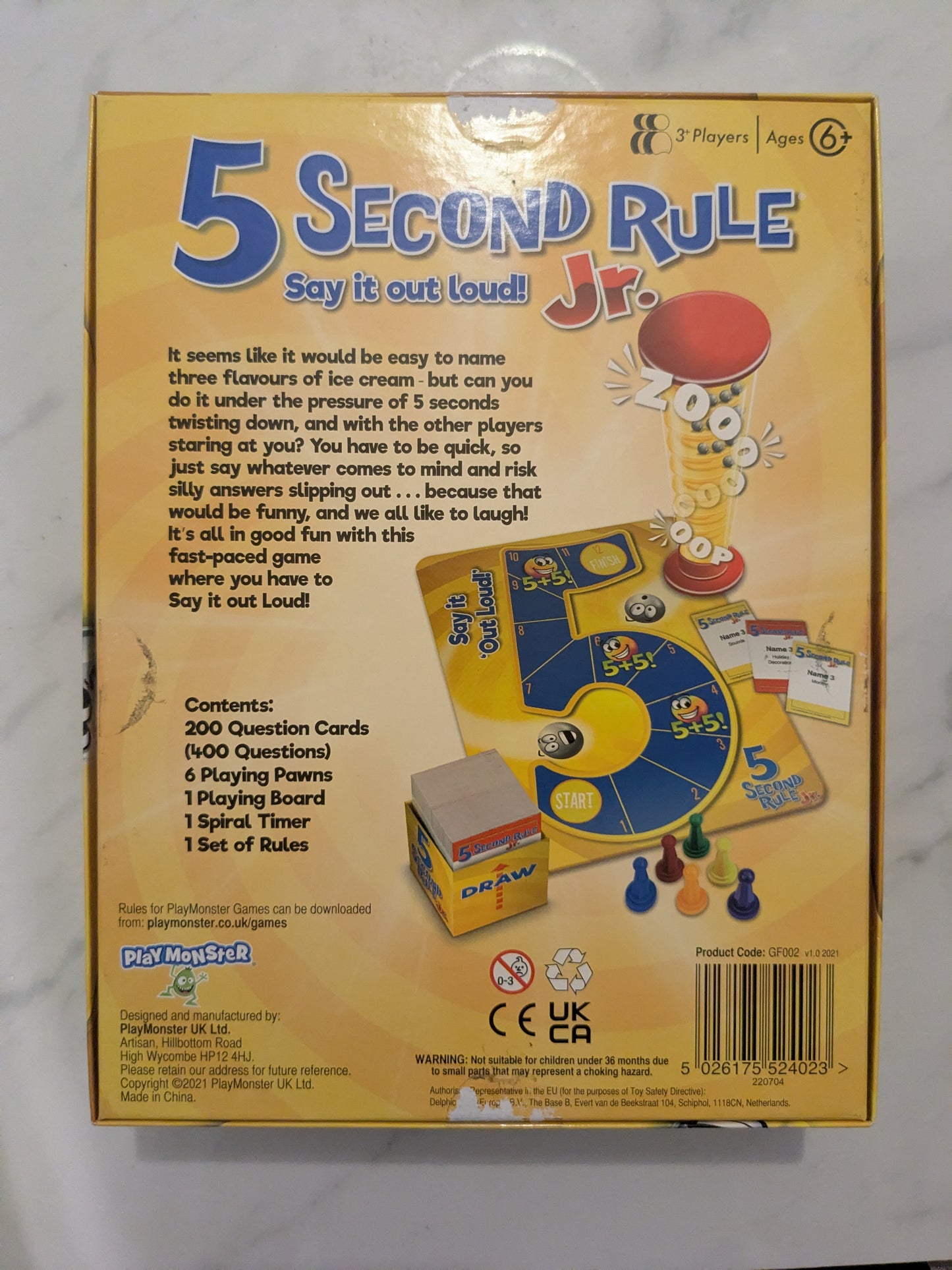 5 Second Rule Junior