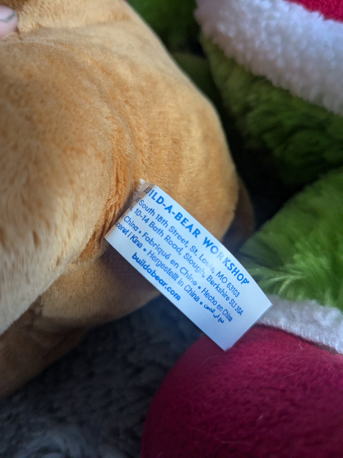 Build a Bear (BaB) The Grinch & Max 20" Plush Christmas Bundle