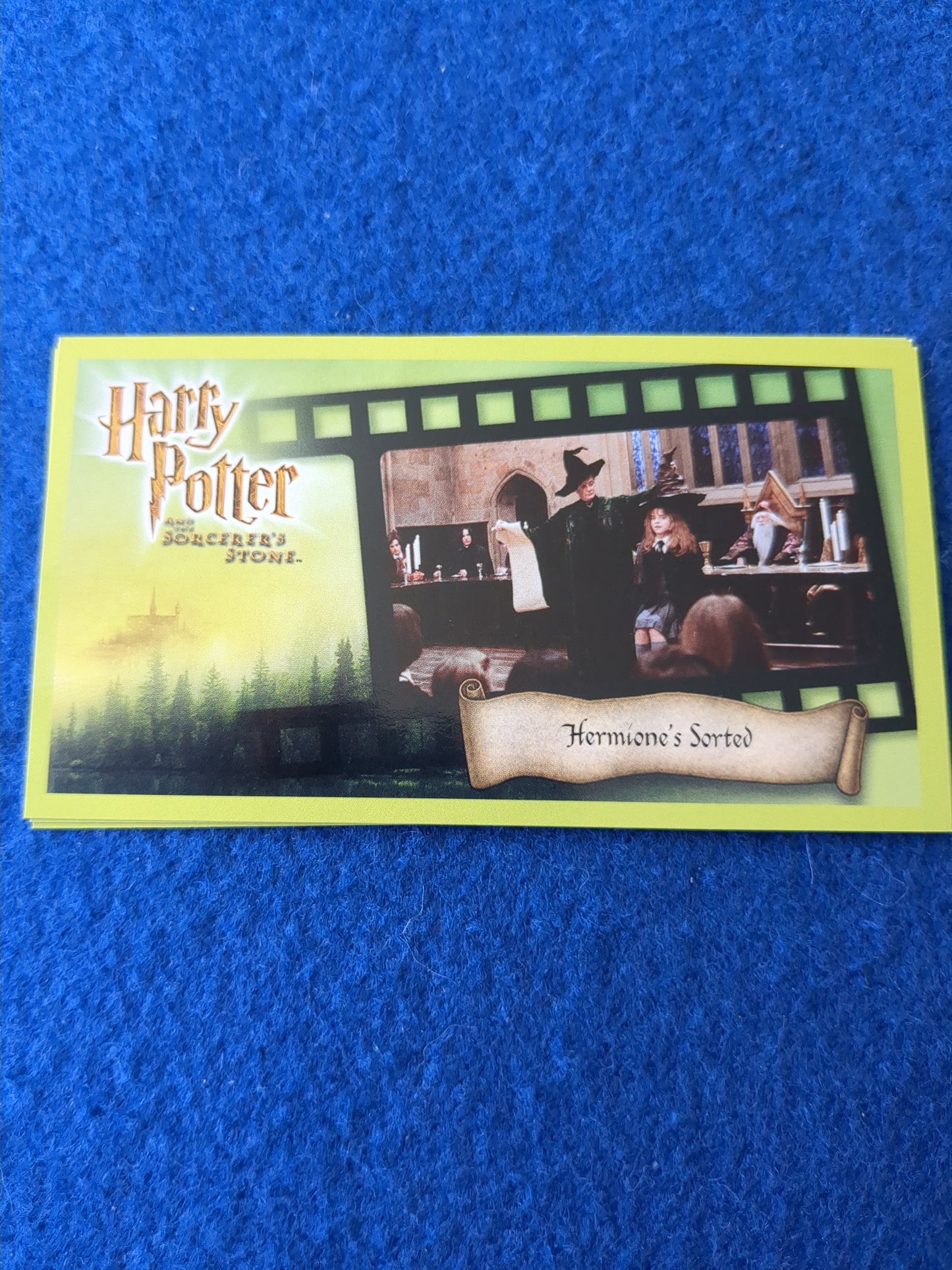 Wizards Harry Potter and the Sorcerer's Stone Trading Cards