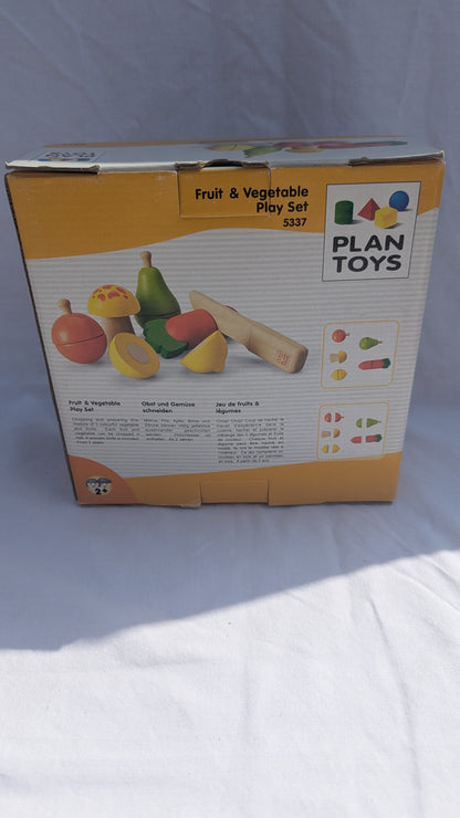 Wooden Fruit & Vegetable Play Set 5337
