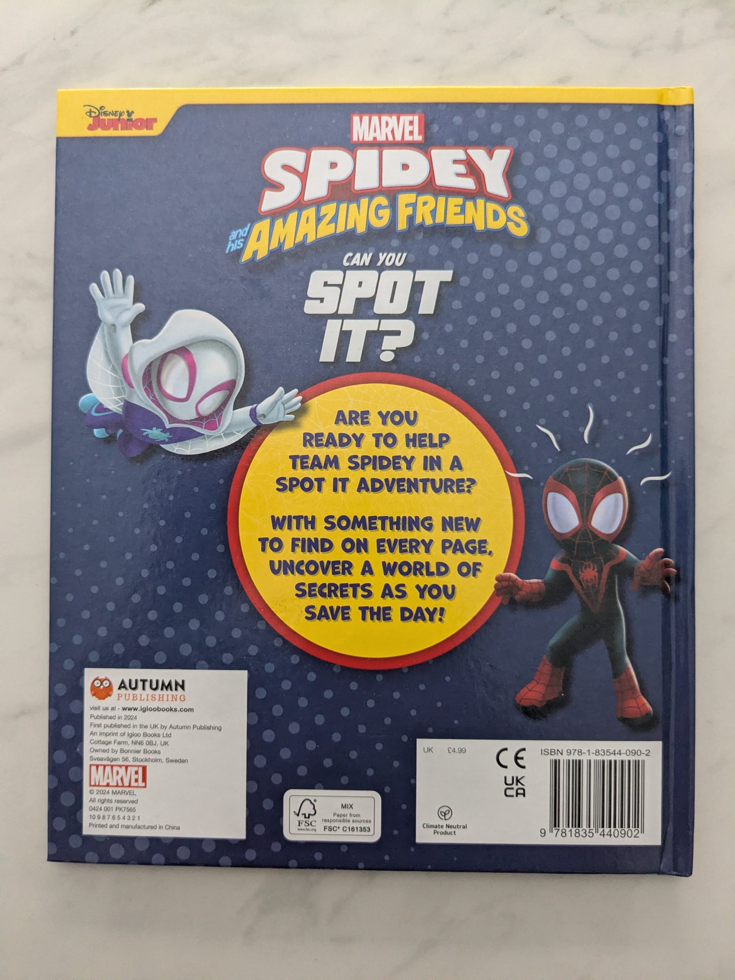 Marvel Spidey and his Amazing Friends; Can You Spot It?