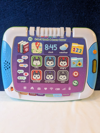Leap Frog 2 in 1 Touch & Learn Tablet