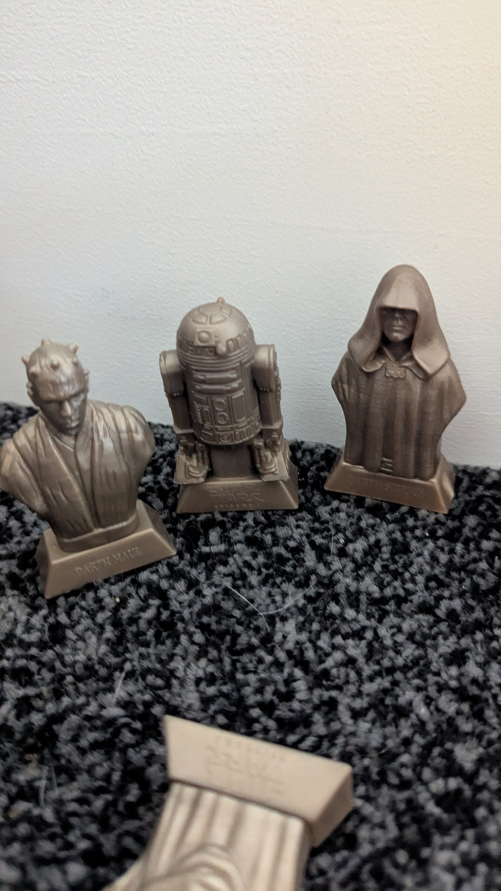 Vintage Kellogg's Star Wars Episode 1 Statuettes (Complete Set of 8)