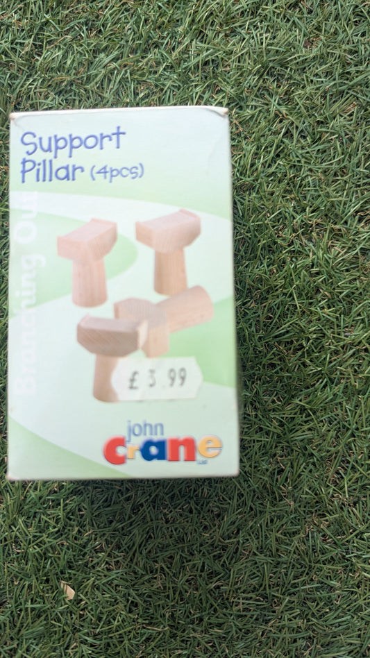 Wooden Railway Support Pillar (4pcs)