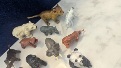 Selection of 15 Small Plastic Animals