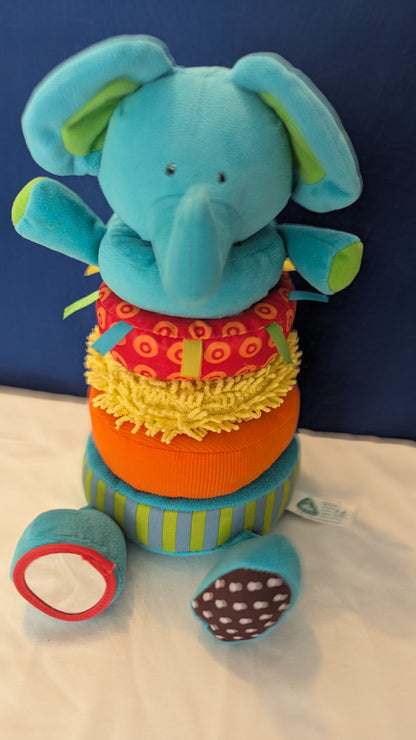 ELC Stacking Elephant Plush Sensory Toy