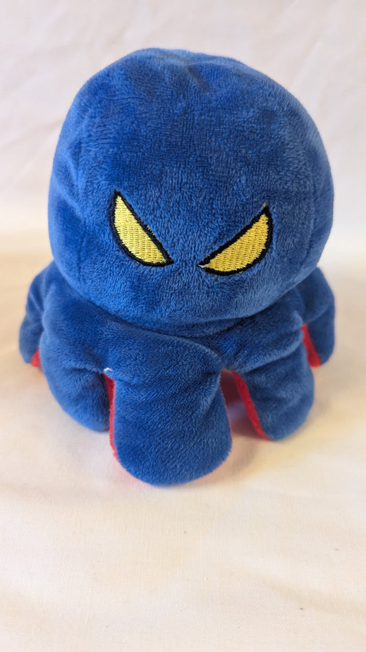 Reversible Spiderman Octopus Plush 5"