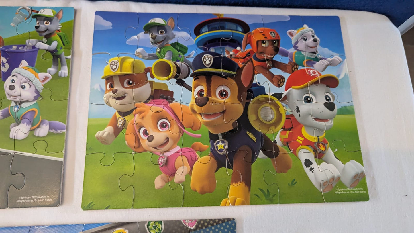 Paw Patrol 3 in 1 Puzzle
