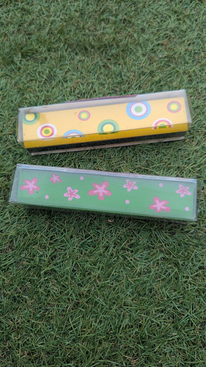 Hand Painted Wooden Harmonica