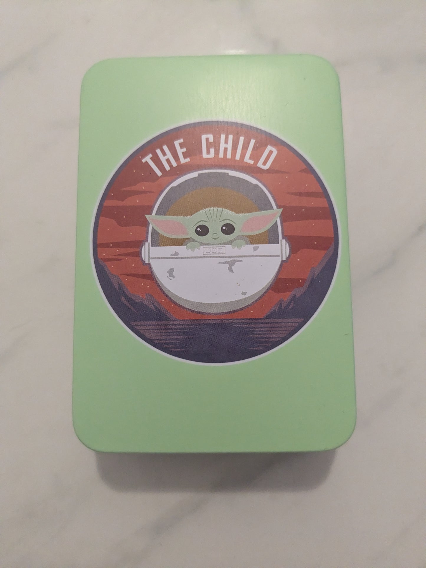 Star Wars The Child Dominos & Tin