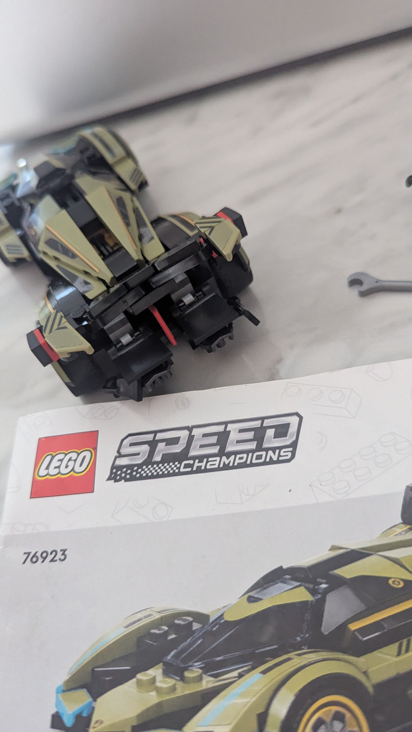 Lego Speed Champions 76923 Lamborghini Lambo V12 Vision GT