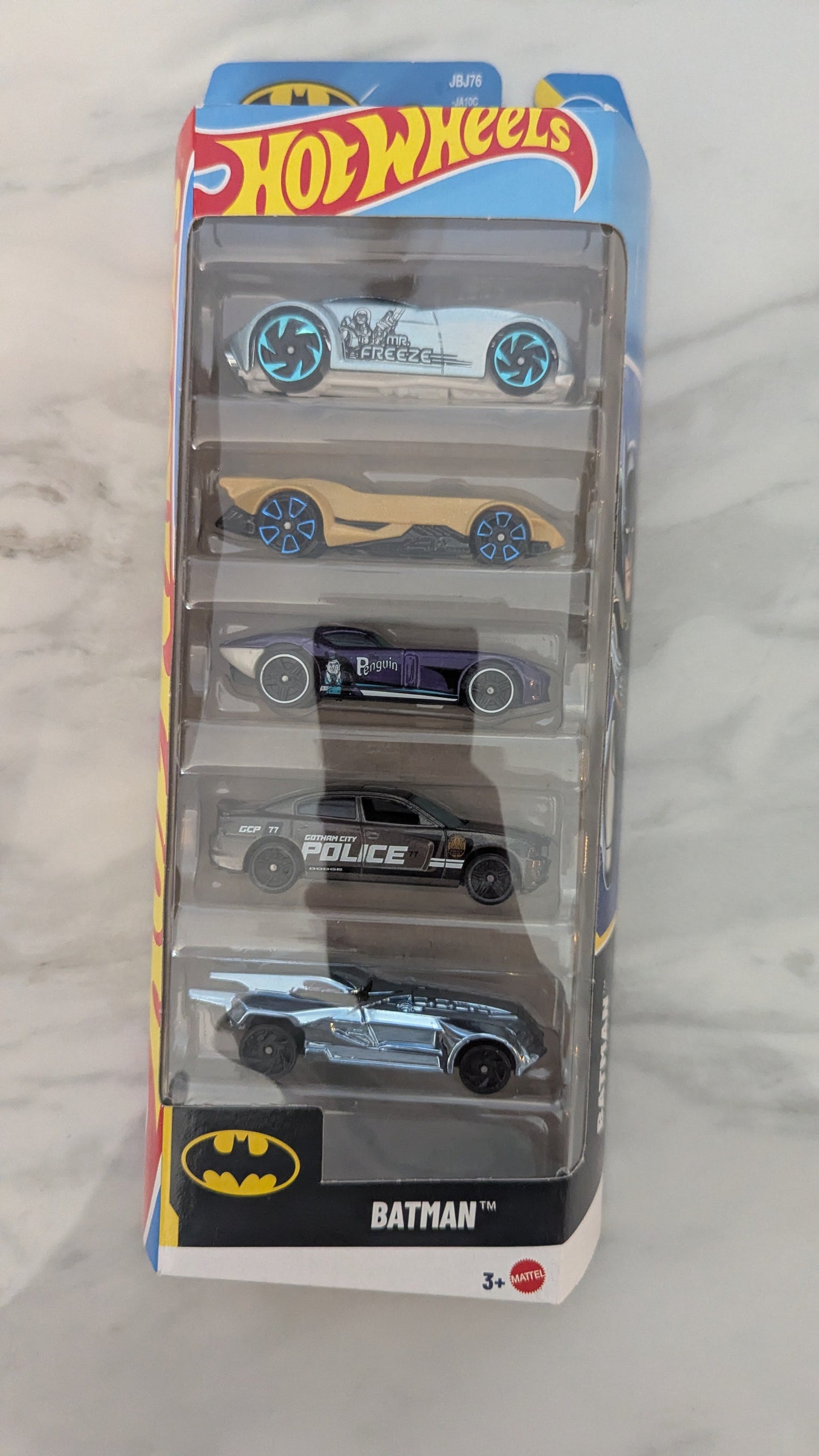 Hot Wheels Batman 5 Vehicle Set