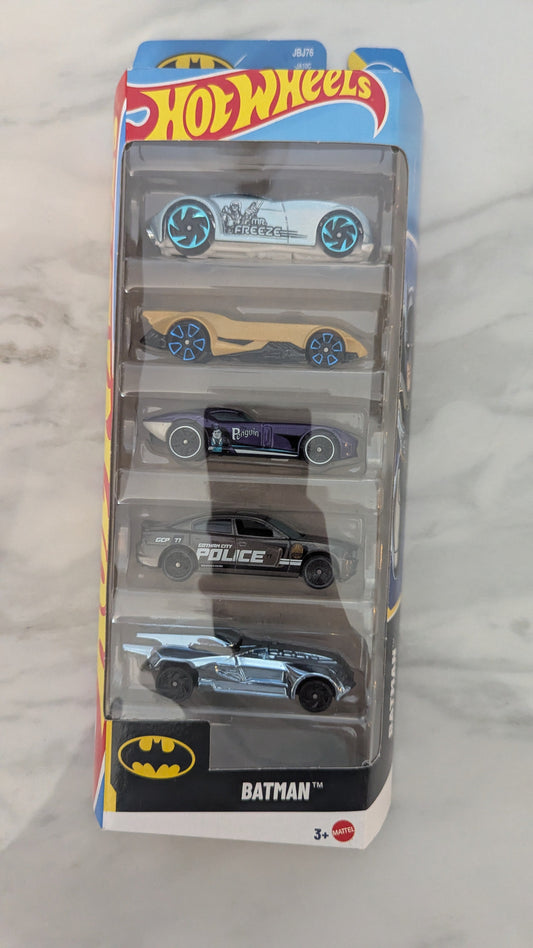 Hot Wheels Batman 5 Vehicle Set
