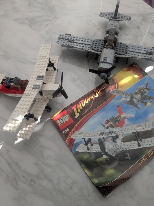 Lego Indian Jones 7198 Fighter Plane Attack
