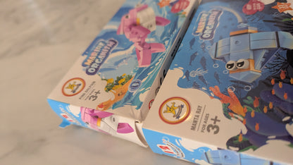 Marine Organism mini building block sets