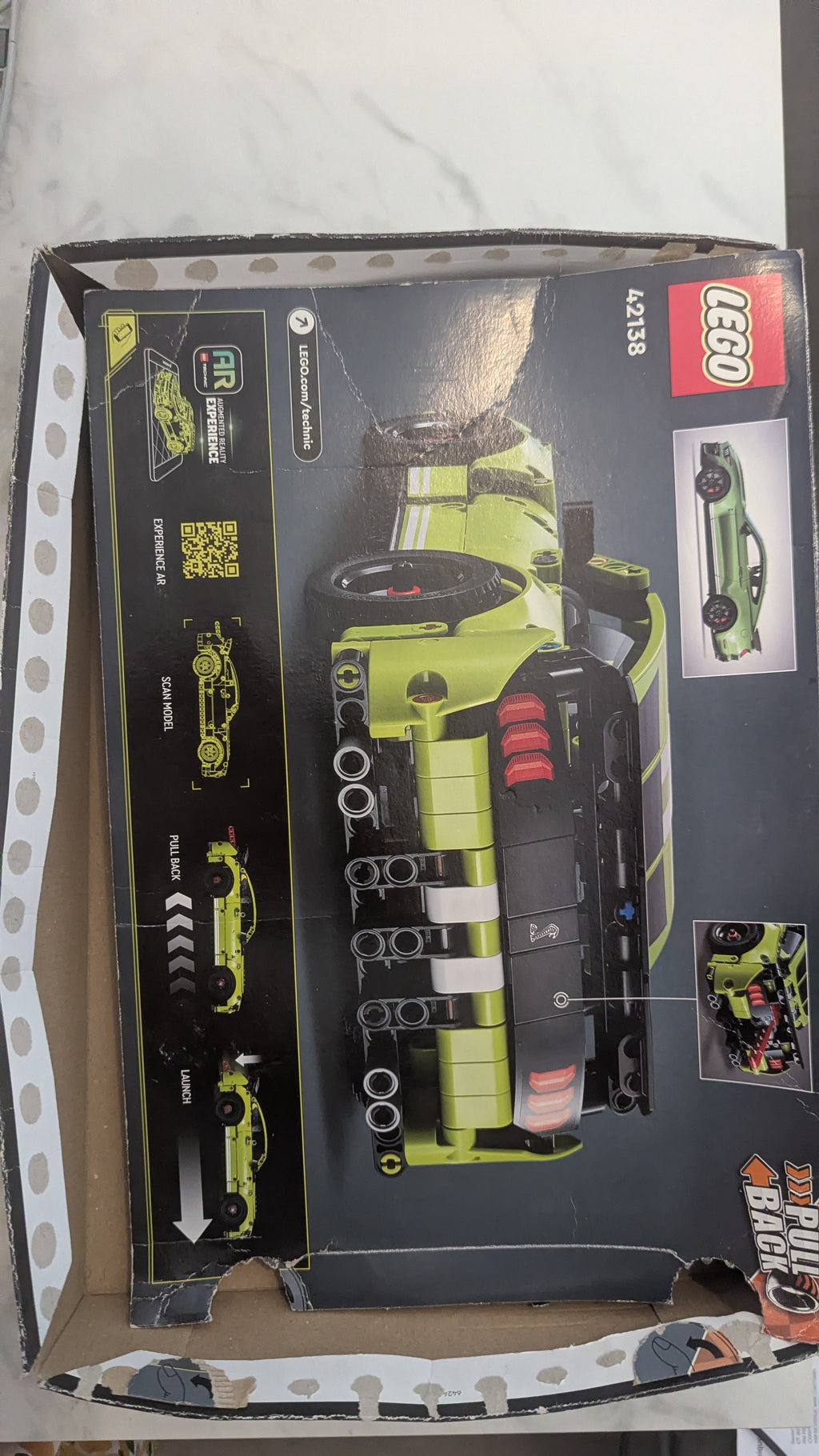 Lego Technic 42138 Ford Mustang Shelby GT500